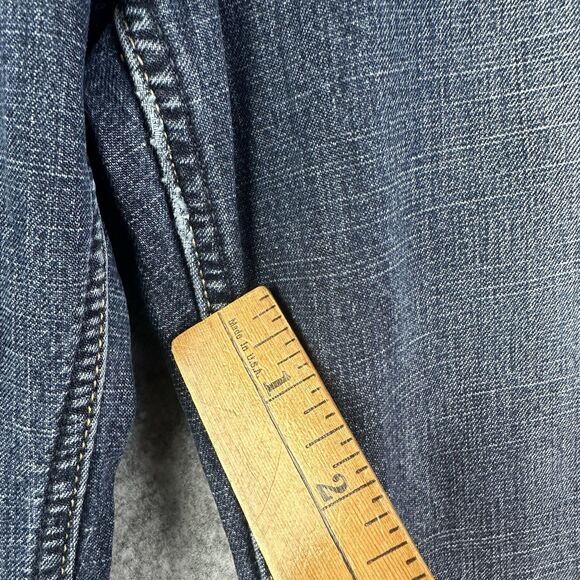 Levis Low Rise Bootcut Jeans Juniors 11 Stretch Classic Western (Meas 33x30)* - Picture 4 of 16